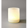 Lyric candle holder medium- linen