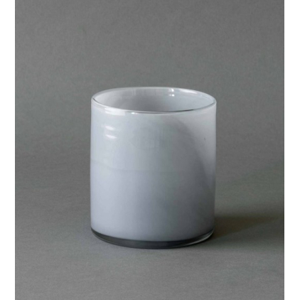 Lyric candle holder medium- linen