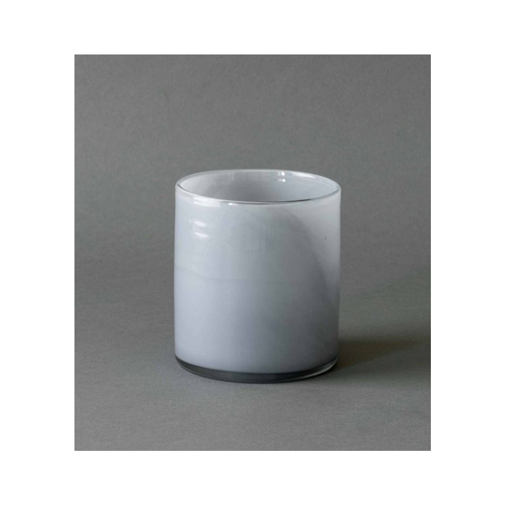 Lyric candle holder medium- linen