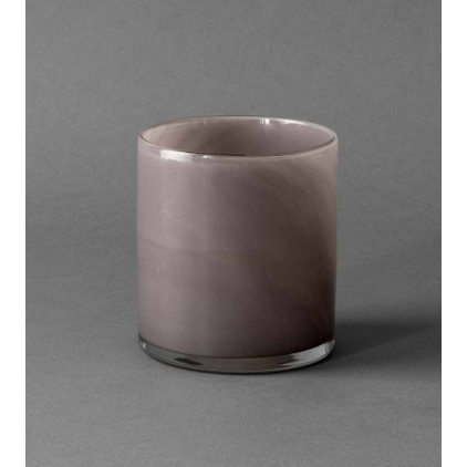 Lyric candle holder medium- purple grey