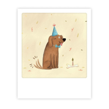 Mini carte - birthday dog party MP0783