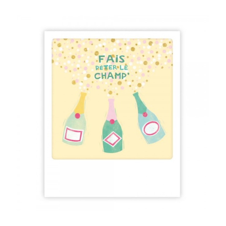 Mini carte - Fais péter le Champ' MP0627FR
