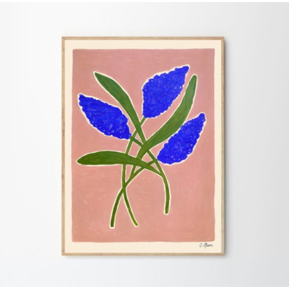 Poster - Carla Llanos - Butterfly Bush - 50x70cm