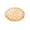Soap Dish - floral jaune- POR618