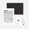 Carte postale avec enveloppe - Cap ou pas Cap