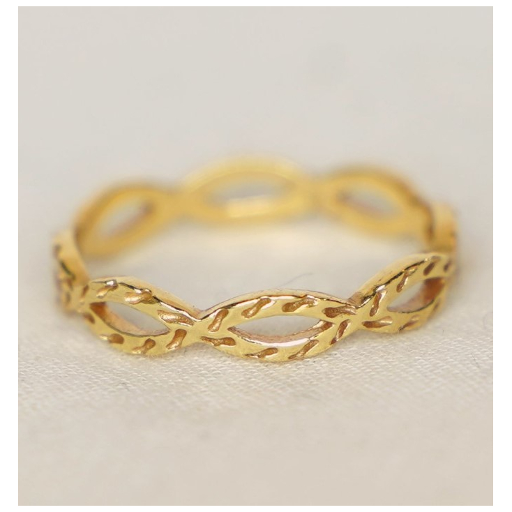 Bague Size 52 calm gld.pl. 4338-GB-52