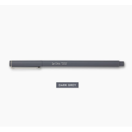 Le Pen Felt Pen - Dark Grey