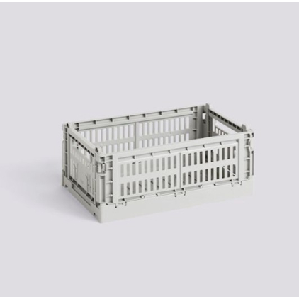 Panier de rangement - Hay Colour Crate - S - Light grey