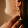 Boucles d'oreilles Celestine - 11101 - pépite