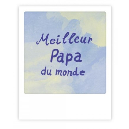 Mini carte - meilleur papa - MP0521FR