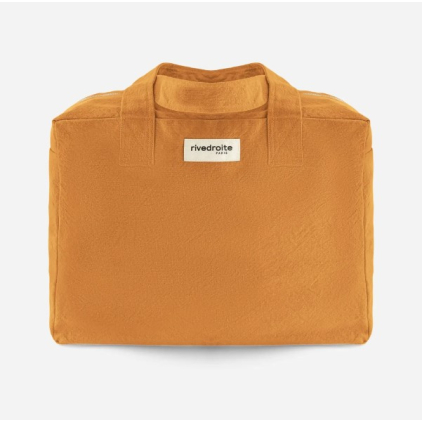 Célestins - The 24h bag en coton recyclé - Tumeric Orange