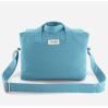 Sauval - Le city bag en coton recyclé - Mediterranean Blue