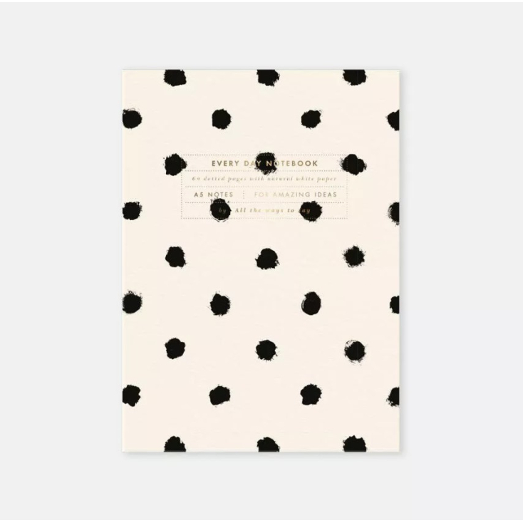 Carnet de notes A5 - Painted Dots