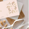 Carte avec enveloppe - Thank you rose fleurs