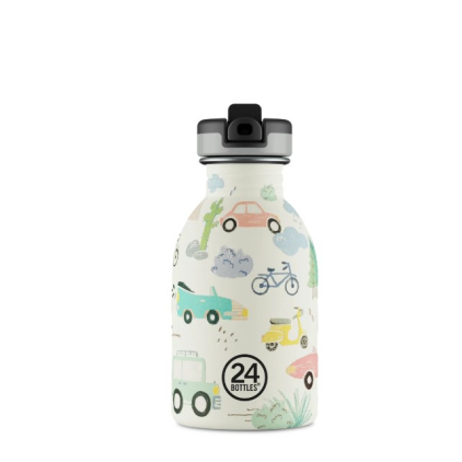 Urban bottle 250 ml Adventure Friends AVEC PAILLE