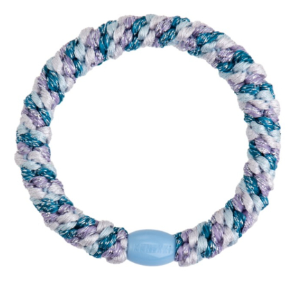 Elastique à cheveux - Mix Lilac Blue Glitter - 5559