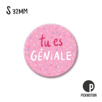 Petit magnet - Tu es géniale - MSQ0447FR