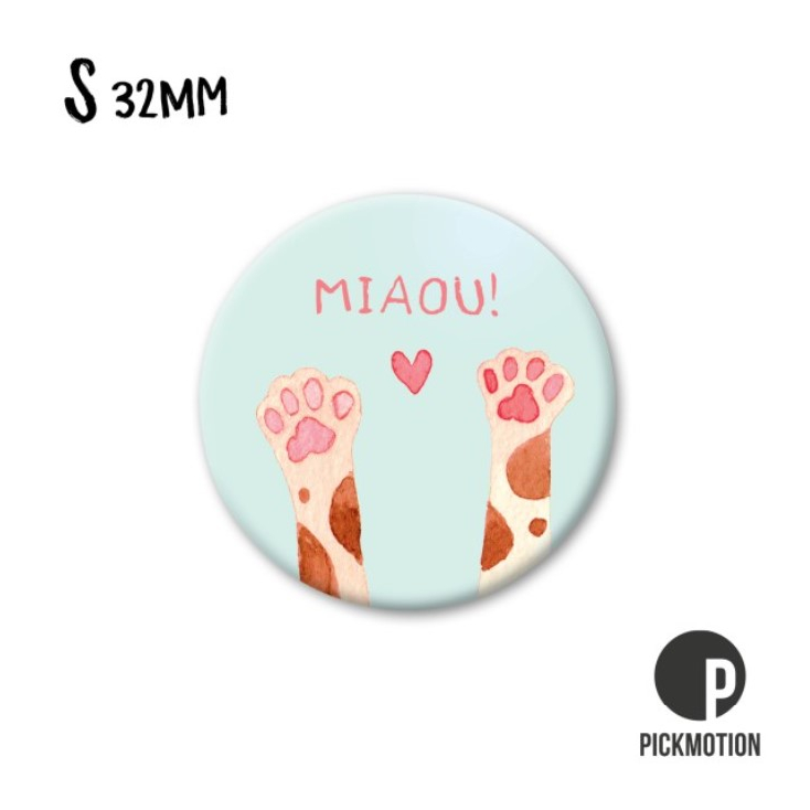 Petit magnet - Cat Paws - MSA0657