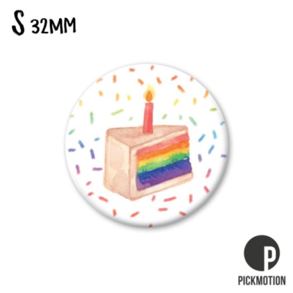 Petit magnet - Rainbow Cake - MSA0635