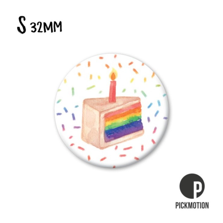 Petit magnet - Rainbow Cake - MSA0635