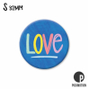 Petit magnet - Blue Love - MS0524