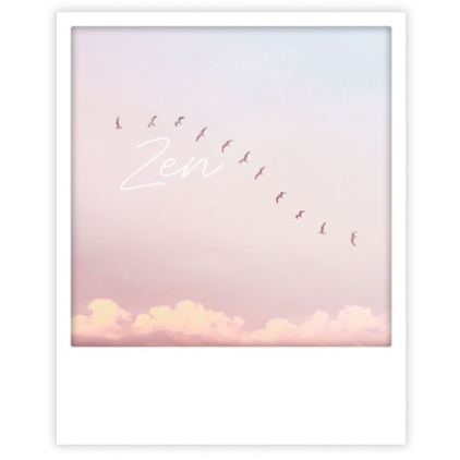 Carte postale - Zen Birds - ZG1413INT