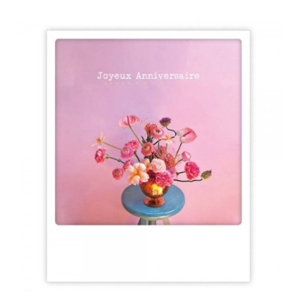 Carte postale - Anniversaire bouquet - ZG0845FR