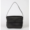 Sac Gina - cuir classique lisse - Noir