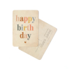 Carte postale - Happy Birthday - Arc-en-ciel - All colors