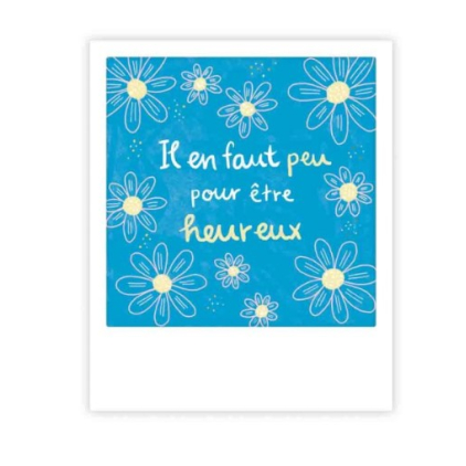 Mini carte - Heureux flowers - MP0873FR