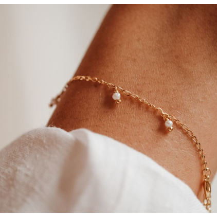 Bracelet Luz - perles d'eau douce - 11113 - Amulette