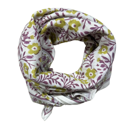 Foulard Bellis - Mauve