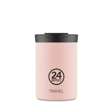 Travel Tumbler Dusty Pink Stone 350ml NEW