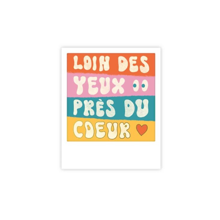 Mini carte - Loin des yeux - MP0847FR