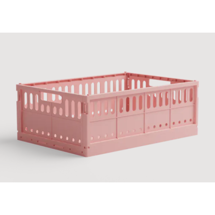 Caissette pliable - Maxi - Candyfloss Pink