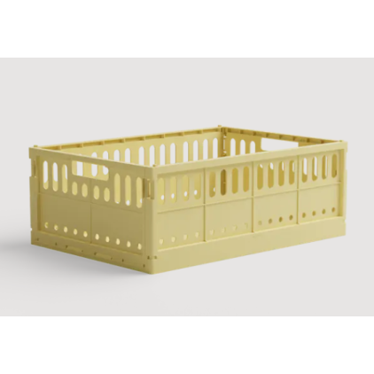 Caissette pliable - Maxi - Lemon Cream