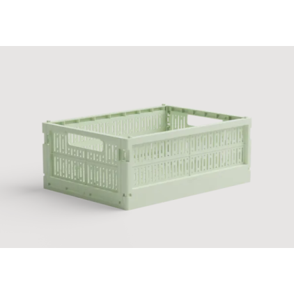 Caissette pliable - Midi - Spring Green