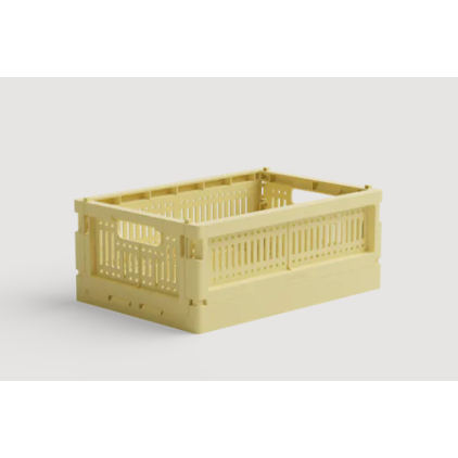 Caissette pliable - Mini - Lemon Cream