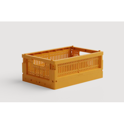 Caissette pliable - Mini - Mustard