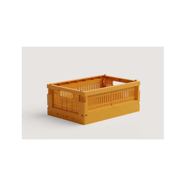 Caissette pliable - Mini - Mustard