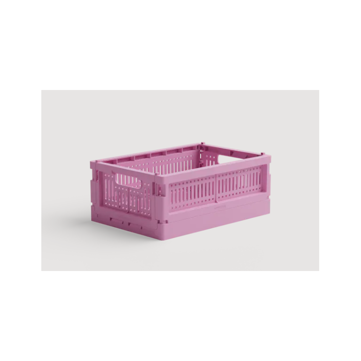 Caissette pliable - Mini - Soft Fuchsia