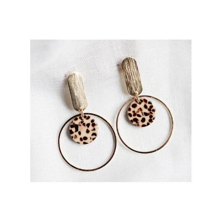 Boucles d'oreilles Juliette acetate