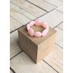 Bracelet Tanya - rose pêche