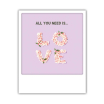 Carte postale - All you need is Love - ZG0577EN