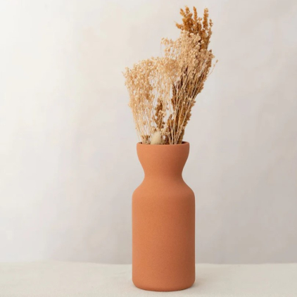 Vase Totem en céramique Mediterranea - Terracotta