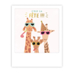 Mini carte postale - joyeux anniversaire - MP0792FR