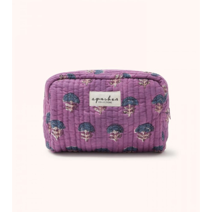 Petite Trousse Gaya - Florets - Fuchsia