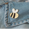 Broche en émail - Abeille