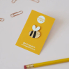 Broche en émail - Abeille