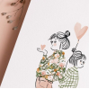 Carte avec enveloppe - Sweet love